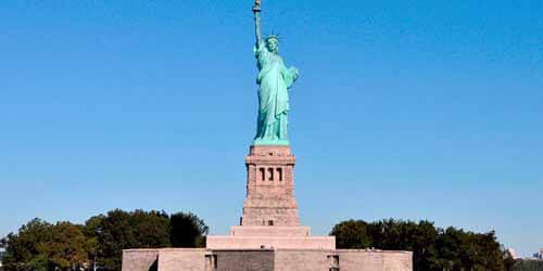 statue of liberty information in marathi