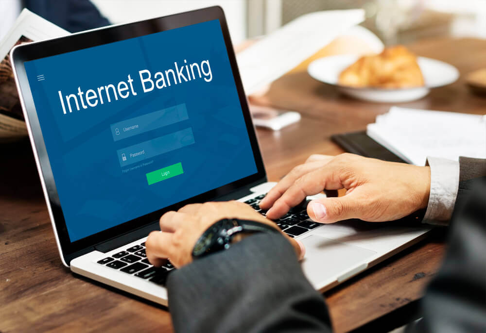 What is net banking in Marathi